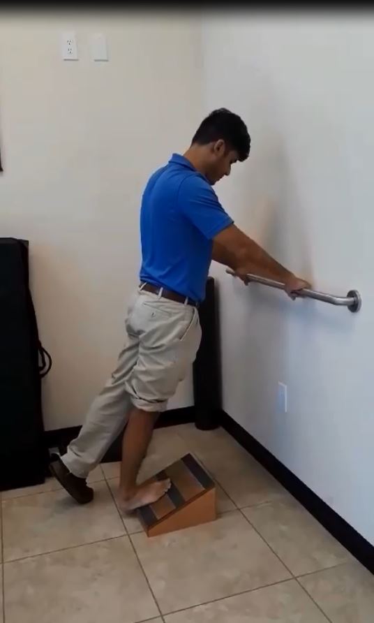 Calf Stretching Exercise